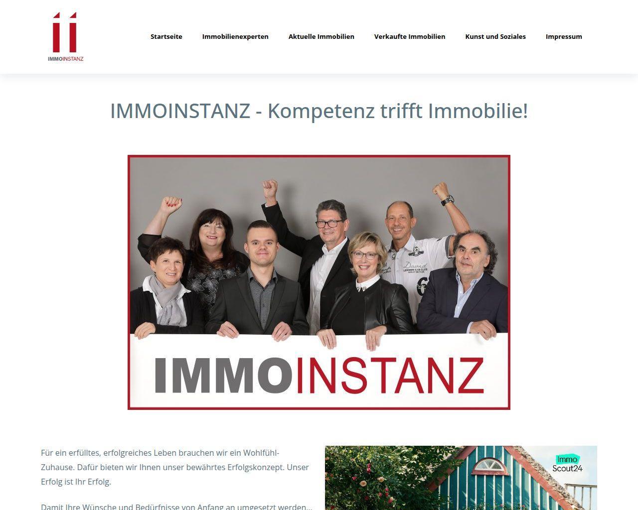 Immoinstanz - Kompetenz trifft Immobilie!